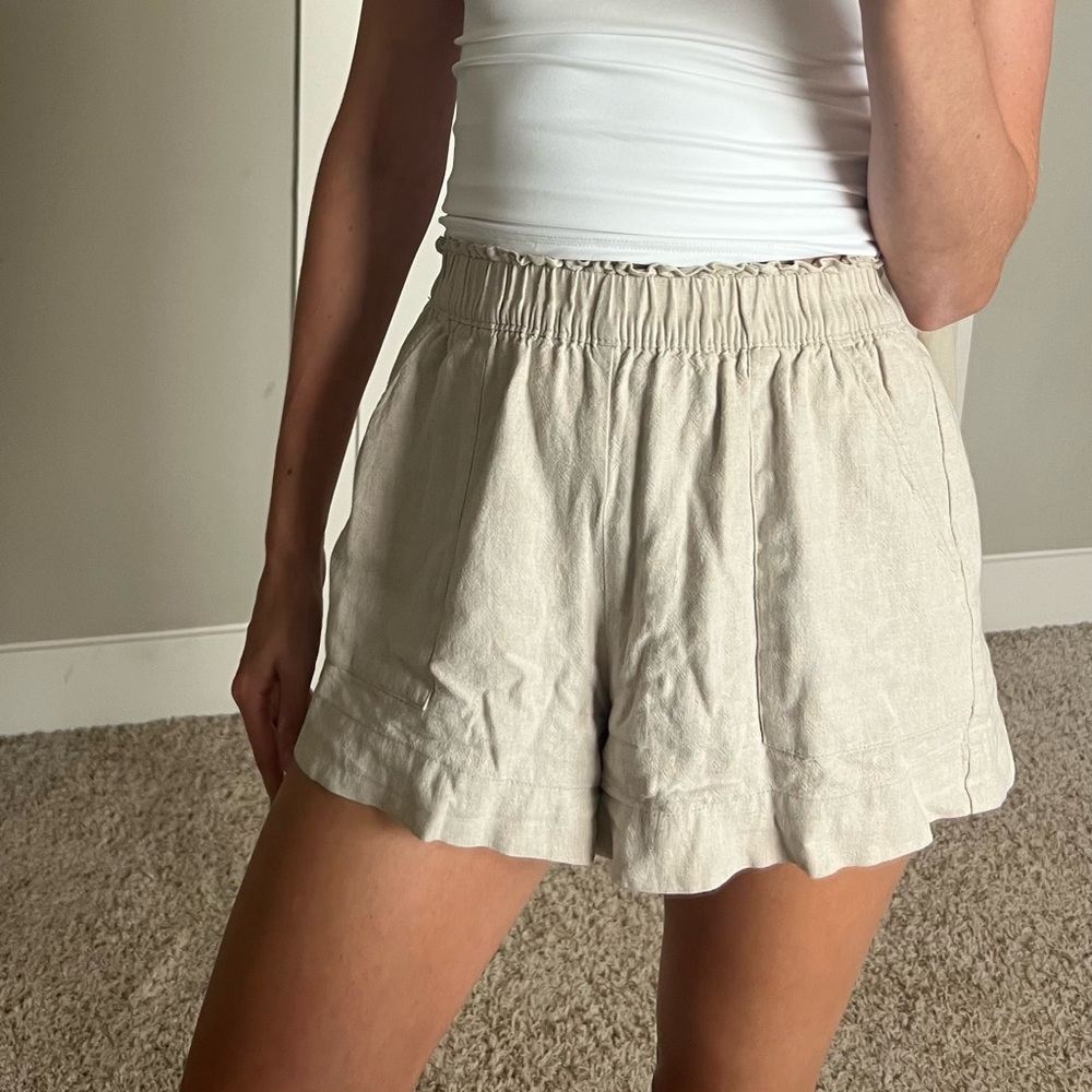Abercrombie & Fitch Linen Shorts